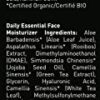 Brickell Mens Daily Essential Face Care Routine II Purifying Charcoal Face Wash and Daily Essential Face Moisturizer Natural and Organic Unscente