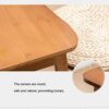 YANJ Small Coffee Table Coffee Tables Small Window Table Balcony Short Desk Living Room Tatami Small Folding Student Computer Desk Center Table