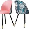 Office Business Hotel Lobby Dining Table Set Kitchen Dining Chair Set Chairs for Dining Room Dining Chairs Set of 2 Soft Upholstered Seat Living