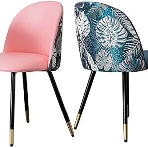 Office Business Hotel Lobby Dining Table Set Kitchen Dining Chair Set Chairs for Dining Room Dining Chairs Set of 2 Soft Upholstered Seat Living