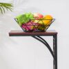 Side table type C antique style sofa coffee table coffee table suitable for homeroomoffice