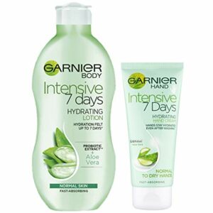 Garnier Intensive Aloe Vera Hand Cream and Body Lotion Set