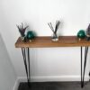 Narrow Console tableSkinny Side Table 140 106