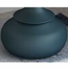 HZF Round Coffee Table Light Luxury Corner Table Living Room Sofa Side Table Small Marble Round Table Iron Simple Round TableColorBlack C