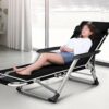Heavy Duty Garden Furniture Sets Sun LoungerCamping Garden Chairs Folding Zero Gravity Deck Chair Recliner Reclining Waterproof Chaise Loungers M