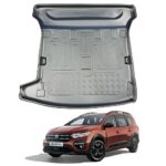 NOMAD Boot Liner for Dacia Jogger (2022-) Tailored Fit Car Floor Mat Protector Guard Tray Black Custom Fitted Accessory - Dog Friendly & Waterpro