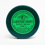 Gardeners Honey Hand Cream 100g Recommended by BBC Gardeners World 2022 by Elegance Natural Skin Care Multi Award Winning. Replenishing handcream
