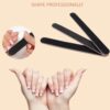 Stadux 12 PCs Professional Nail Files Double Sided Emery Boards 100180 Grit Fingernail Files for NaturalFalse Nails Nail Styling Set for Home and