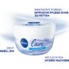 Nivea Care Intensive cream for face body and hands 200 ml 4 x 200ml