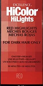 LOreal Technique Excel Hicolor Red Dark Hair 34g 1Pack