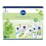 NIVEA Natural Indulgence Gift Set 6 Pieces Gorgeous NIVEA Gift Set Includes Shower Gel Face Wash Sheet Mask Body Lotion and More Gifts for Women