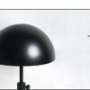 Black Half Circle Metal Adjustable hat Display Stand Racks