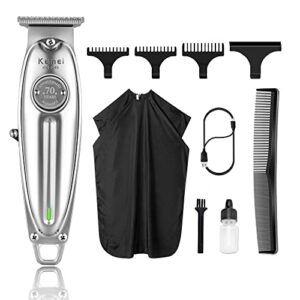 Kemei Cordless Hair Clippers for Men Professional 1949 BeardBodyHair Trimmer Grooming Kit with 0mm Bald Blade TypeC USB Rechargeable Quiet