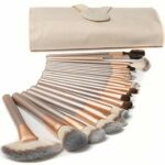 Make up BrushesTTRWIN 18 Pcs Professional Makeup Brush Set Synthetic Kabuki Face Blush Lip Eyeshadow Eyeliner Foundation Powder Cosmetic Brushes