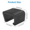FIGFYOU 10 Pcs Furniture Sofa Clips Outdoor Patio Wicker Plastic Rattan Sofa Clips Wicker Furniture Clips Chair Sofa Fasteners Clips for Restaura