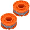 SPARES2GO 2.5m Line & Spool Compatible with Argos McGregor Strimmer Trimmer (Pack of 2)