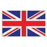 Henbrandt Small Union Jack Flag 3FT x 2FT Great Britain UK Flags with Metal Eyelets