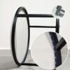 Round Coffee Table Coffee Table Nesting Coffee Table  Round Decor Side Tables with Drawer Mobile Nesting Coffee Table Waterproof for Living Room