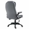 Cherry Tree Furniture Executive Recline Extra Padded Office Chair (Grey Fabric)