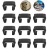 FIGFYOU 10 Pcs Furniture Sofa Clips Outdoor Patio Wicker Plastic Rattan Sofa Clips Wicker Furniture Clips Chair Sofa Fasteners Clips for Restaura