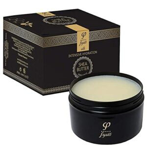Fysio Organic Shea Butter Natural Body Moisturiser with Olive Oil Beeswax Argan Oil 250ml