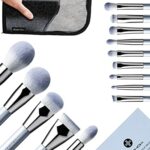 Makeup Brush Set EIGSHOW 15 Pcs Professional Make Up Brushes Kit Foundation Powder Concealers Eye Shadows Makeup for Eye Face Liquid Cream Cosmet