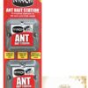 Nippon Ant Bait Station Twin-Pack With a Thank You Sticker - Ant and Nest Killer - Use Indoor And Outdoor