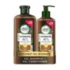 Herbal Essences Coconut Oil Vegan Shampoo and Conditioner Set for Dry Hair Hydrating Coconut Shampoo And Conditioner A Set of Natural Hair Produc