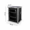 Campart Travel Camping Cupboard Bordeaux