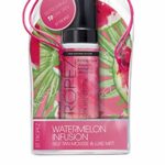 St. Tropez Fake Tan Self Tan Watermelon Fragrance Tanning Kit Vegan Beauty Gift for Her with Watermelon Scented Tanning Mousse and Pink Watermelo