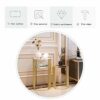 Side Table Round Metal End Table Sofa Table Modern Side Table Flower Stand Lamp Table Bedside Tables for Living Room Entryway Corner table9871 Co