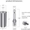 MIMIVIVA Universal Socket Wrench Set (7-19 mm),Suitable for Standard 1/4'' - 3/4'',with Multi-Function Power Drill Adapter, Universal Socket Set,