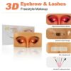 The Perfect Aid to Practicing Makeup Facial Eye Makeup Practice Board Silicone Practice Makeup Face Board Lash View Eyelids Training for Practice