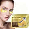 30 pieces 24k crystal eye mask advanced antiaging desalination eye lines and eye bags moisturizing eye collagen female antiwrinkle secret recipe