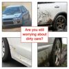 MSILVA 4pcs Compatible with Volvo XC60 2005-2013 car fender front and rear car modification accessories