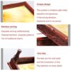 QIANWAN Meditation Table Rectangle Luxury Altar Table Puja Witchcraft Small Wooden Low Table Hand Carved Base For Buddha Sculptures Crafts Orname