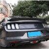 XJARVI Carbon Fiber Car Trunk Spoiler for Ford Mustang GT V8 V6 Coupe GT350 2015-2018, Premium Anti Scratch Trunk Tail Wing Modified Compatible C