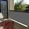 Sunnylaxx Balcony Privacy Screen 90x300 cm Fence Screen for Balcony and Patio, Balcony Cover, PES(160g/㎡) Water-Repellent Wind Protection, with R
