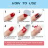 Nail Polish Remover2 Packs  Professional Removes SoakOff Nail Polish in 35 Minutes for Natural Gel Acrylic Sculptured Nails Quickly  Easily Not H