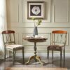 YIXIN2013SHOP Coffee Table Wooden Small Round Table Retro Coffee Table Balcony Living Room Bedroom Home Hotel Homestay Small Side Table Side Tabl