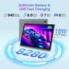10.5 inch Tablet PC Blackview Tab 15 Android 12 Tablets 14GB128GBTF 1TB 8280mAh 18W Fast Charging 13MP8MP OctaCore FHD IPS Screen 4G LTE Tablets