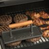 Cuisinart CGPR-221 Cast Iron Grill Press (Wood Handle)