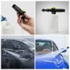 YUET Jet Bottle Snow Foam Lance Cannon Washer for Karcher K2 K3 K4 K5 K6 K7, Kärcher Soap Generator High Pressure Car Foamer Wash Adjustable Spra