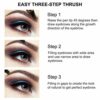 Boobeen Waterproof Eyebrow Tattoo Pen  Microblading Eyebrow Pencil with a MicroFork Tip Applicator  Creates Natural Looking Brows Effortless