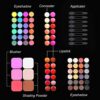78 Colors Cosmetic Make up Palette Set Kit Combination with Eyeshadows Lip Gloss Blusher Concealer Highlight powderAllinOne Makeup Kit with Mirro