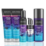 John Frieda Dream Curls Party Curls Bundle SLS  Sulphate Free Curl Nourishing Shampoo Conditioner Crme Oil Mousse  Defining Crme for Curly  Wavy