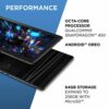 Lenovo Smart Tab P10 10 Inch 10.1 FHD Tablet with Alexa Smart Dock  Octacore 1.8GHz 4GB RAM 64GB eMMC Android Pie  Aurora Black