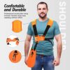 YOUSHARES Strimmer Harness Padded - Petrol Strimmer Strap with Double Shoulder Nylon Belt Adjustable for Brush Cutter or Gardenning Stihl Strimme