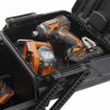 Keter 17203037 KET17203037 Wheeled Job Box Black, 57 Litre
