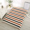 Japanese Futon Cover with Zipper 100% Cotton Cover for Traditional Floor Futon Mattress Removable Washable Without Mattress
